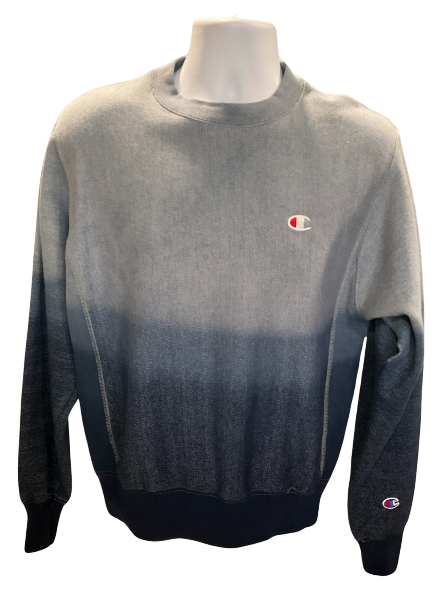 Champion Reverse Weave Ombre Crewneck Sweatshirt