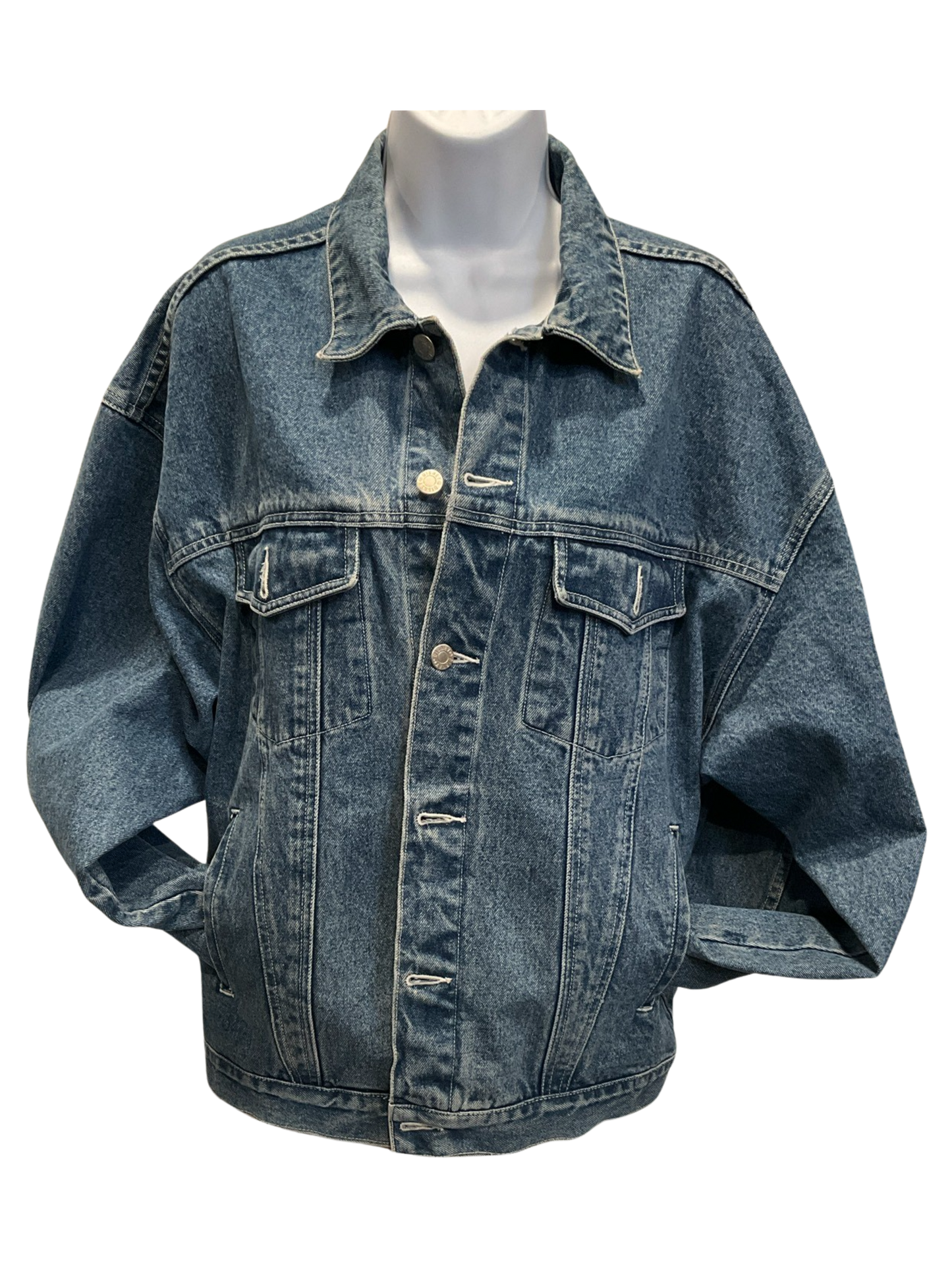 Disney Women's Blue Denim Jacket Winnie the Pooh