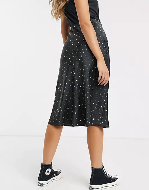 Abercrombie Midi Slip Skirt