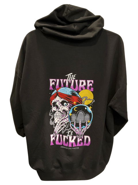 A.L.F. The Future Is Fucked Black Hoodie