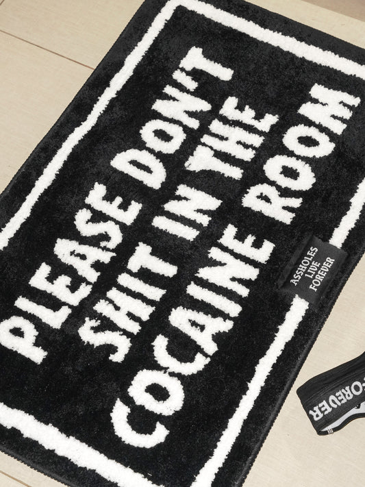 BLACK BATHMAT/ Please Don't Shit ..