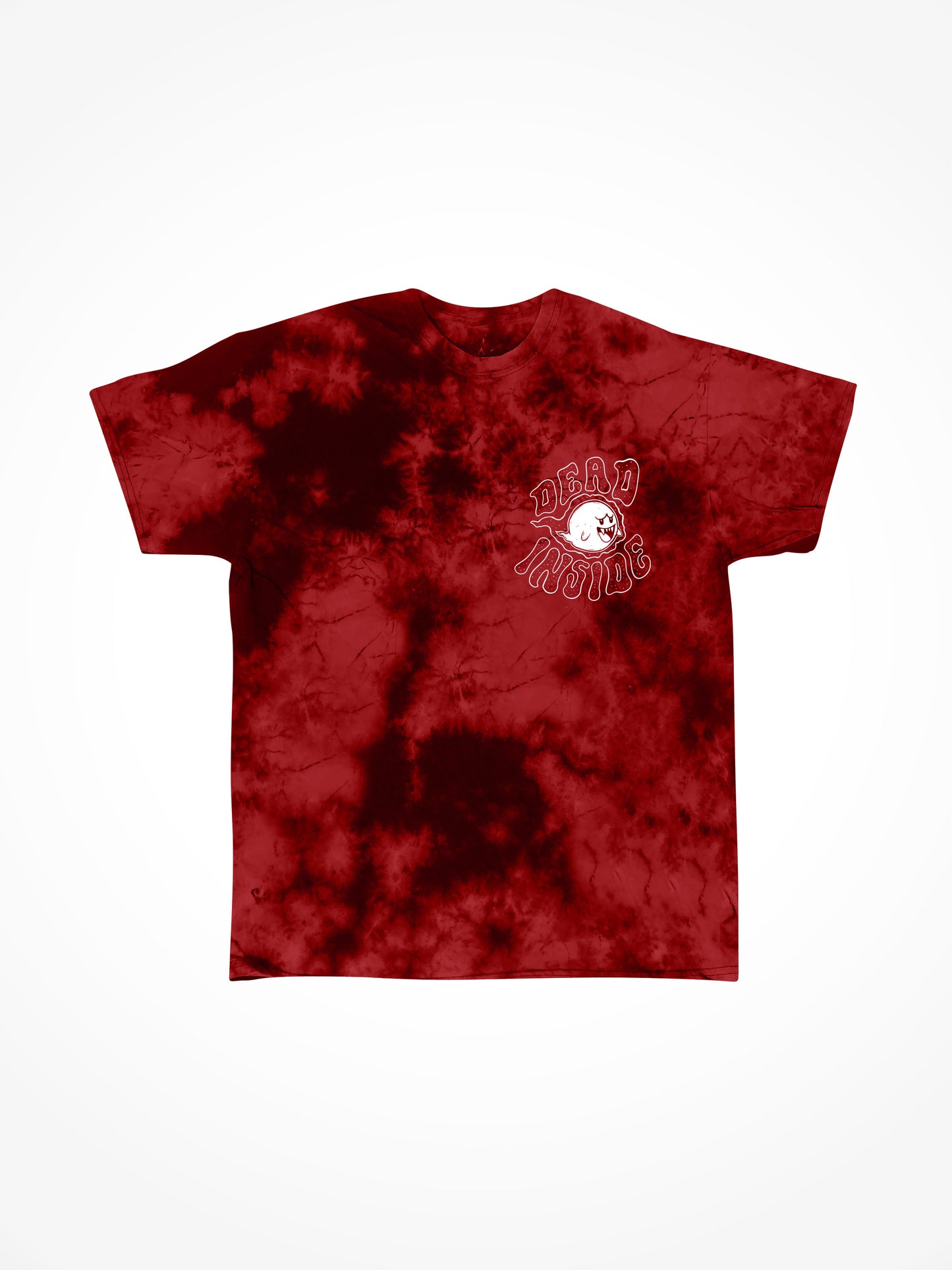 A.L.F. DEAD INSIDE BLOOD SPATTER TIE DYE TEE