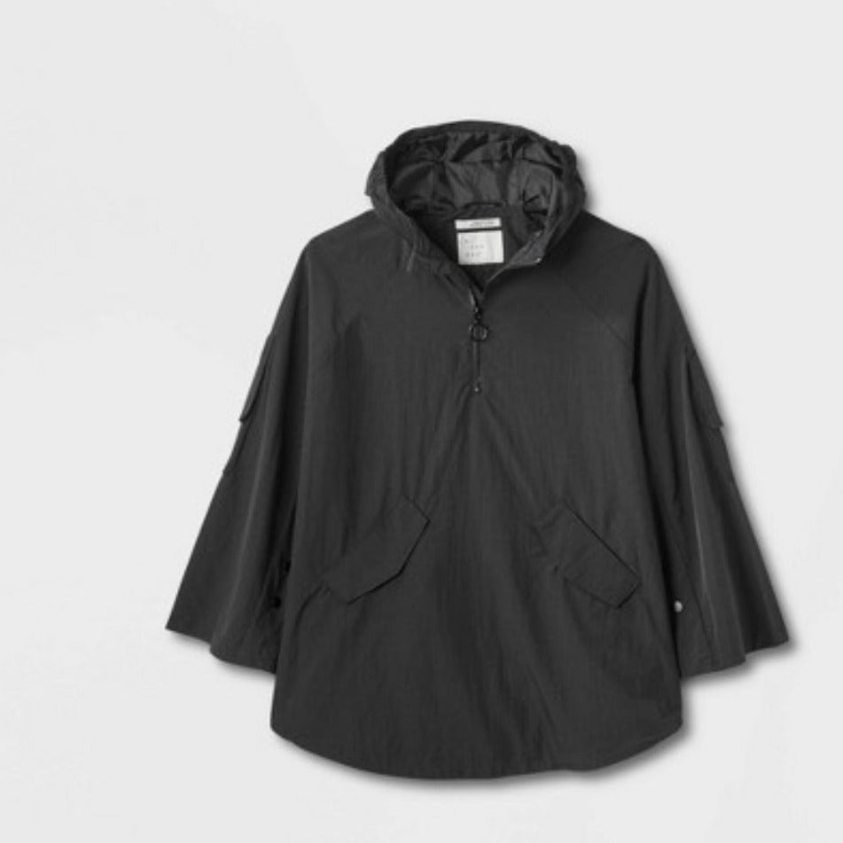 A New Day Poncho Black – 897 Grand