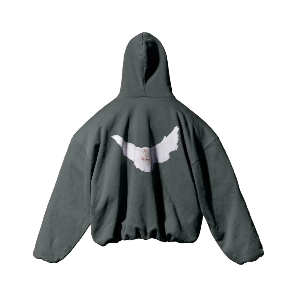Gap x YZY Engineered by Balenciaga Dove Hoodie 'Dark Green
