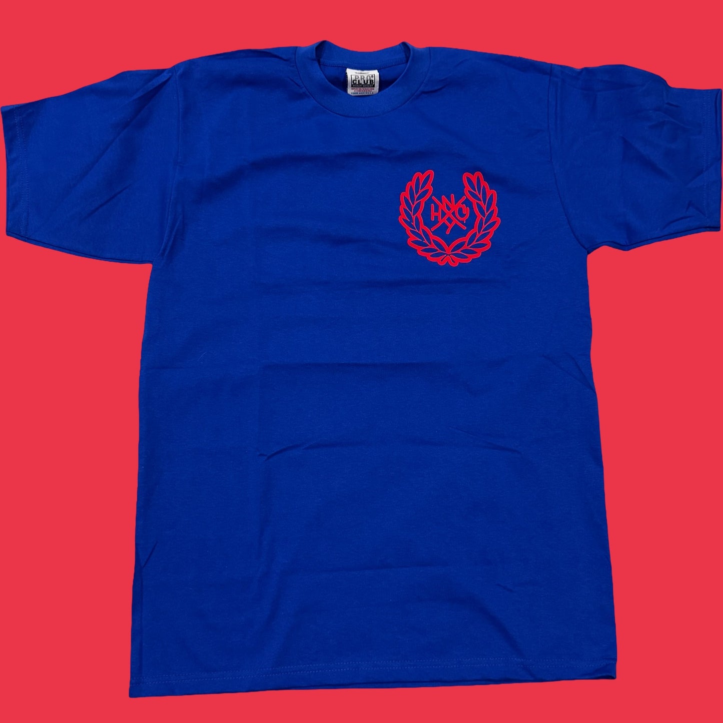 NYHC x ProClub - Blue Short Sleeve Tee - Large Tall