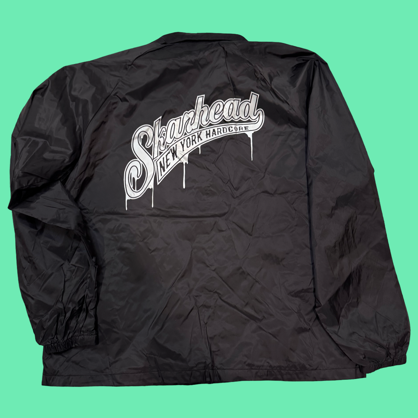 NYHC x Skarhead Button-up Coach Jacket