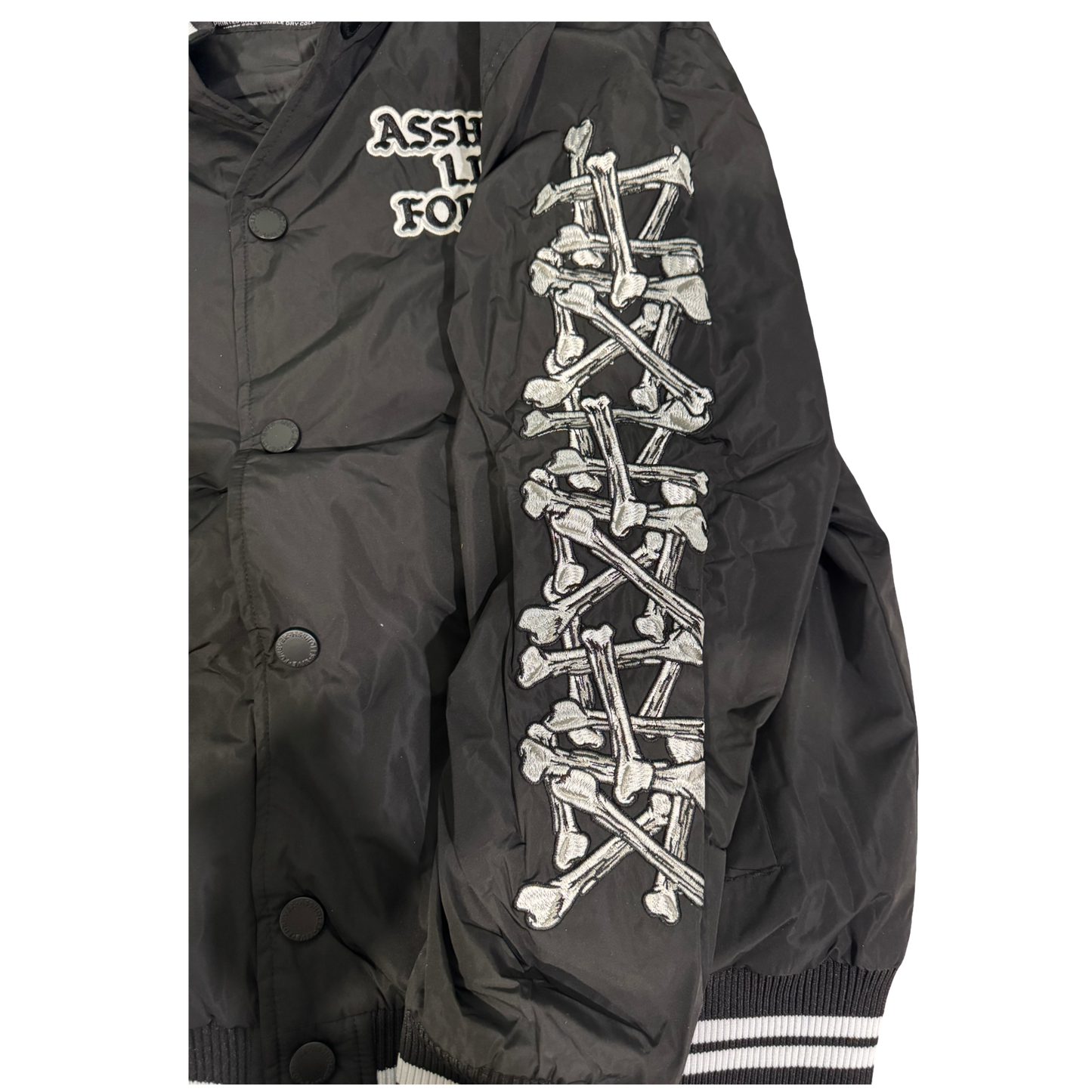 Assholes Live Forever - Varsity Bones Jacket