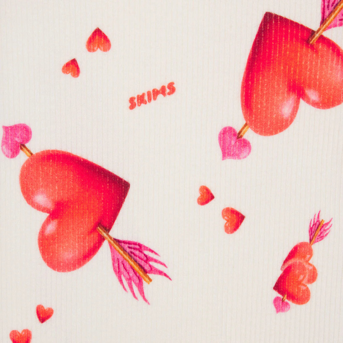 SKIMS LIMITED EDITION-Marble Heart And Arrow Thong