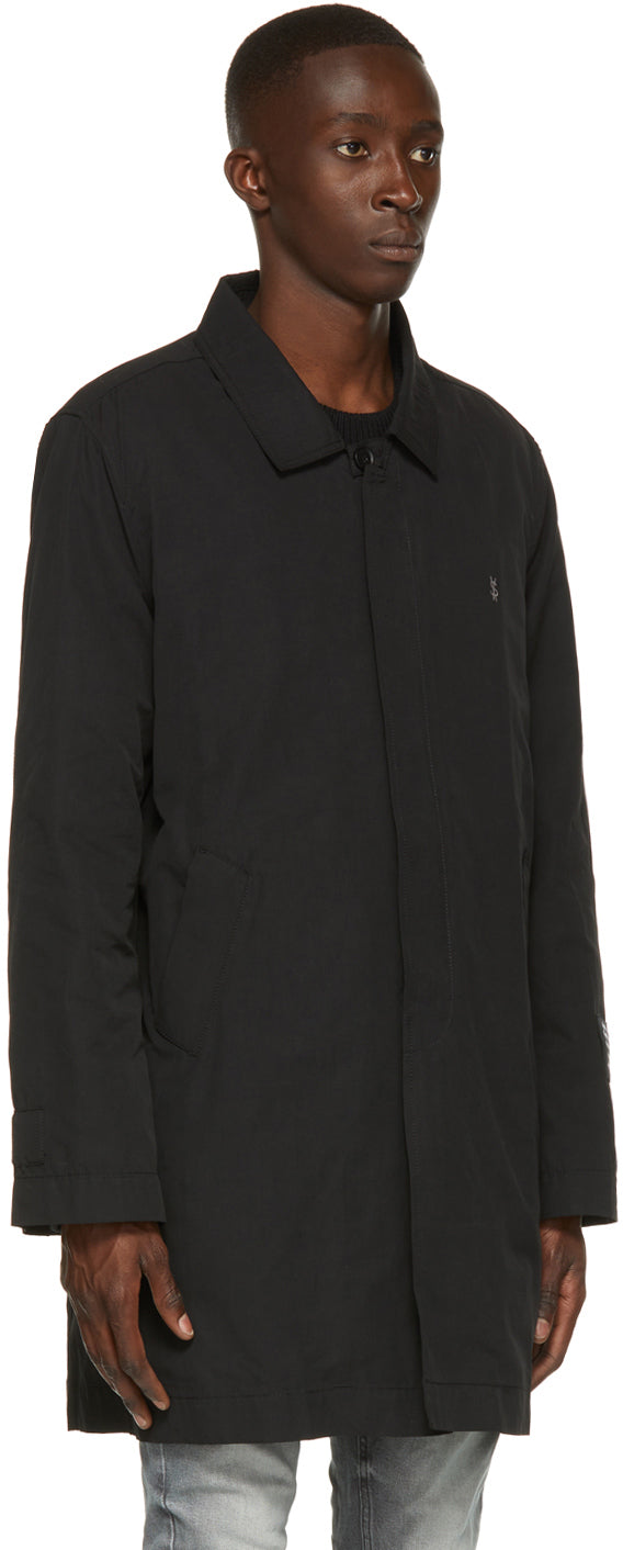 Ksubi Dollar Coat Black