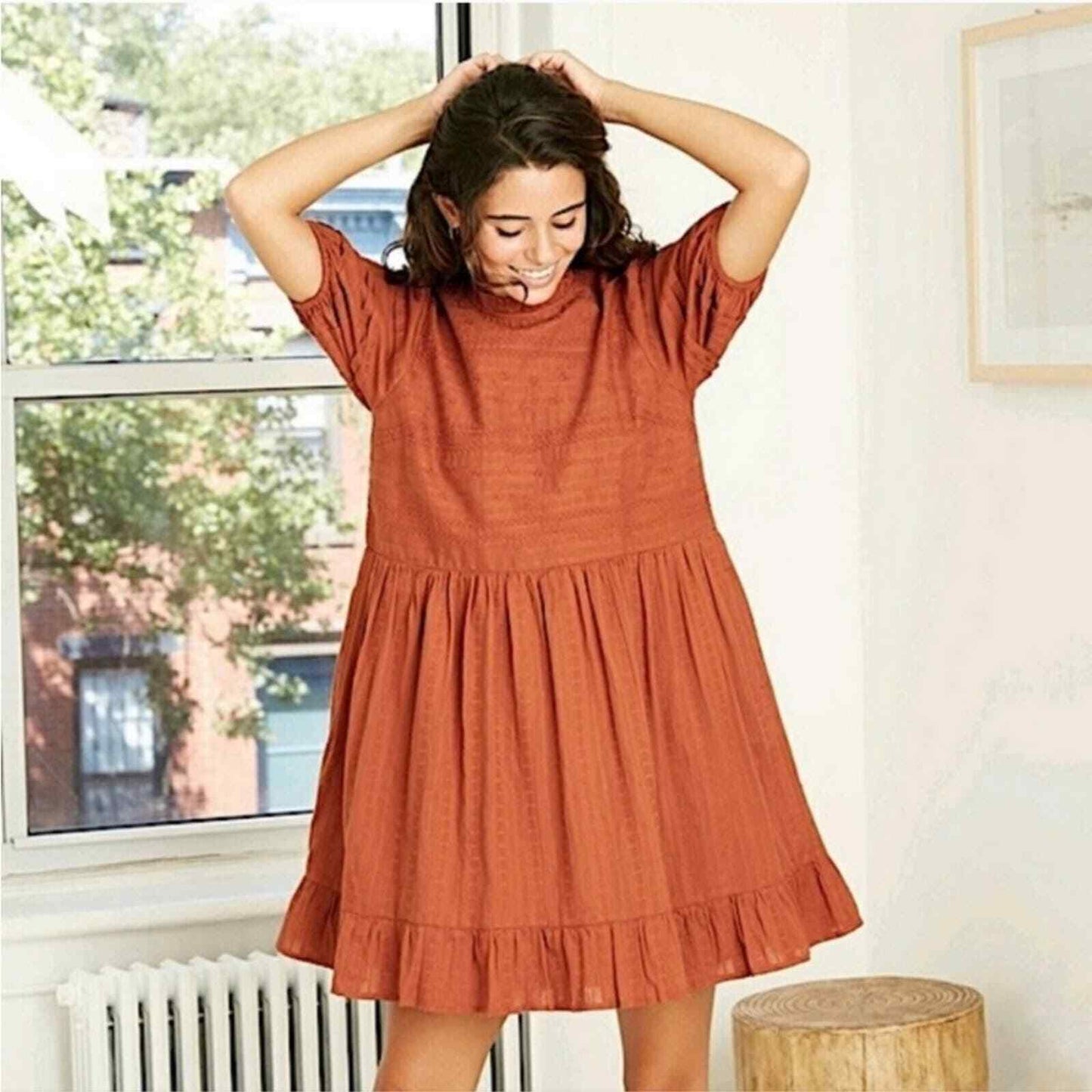 Universal Thread Burnt Orange Dress