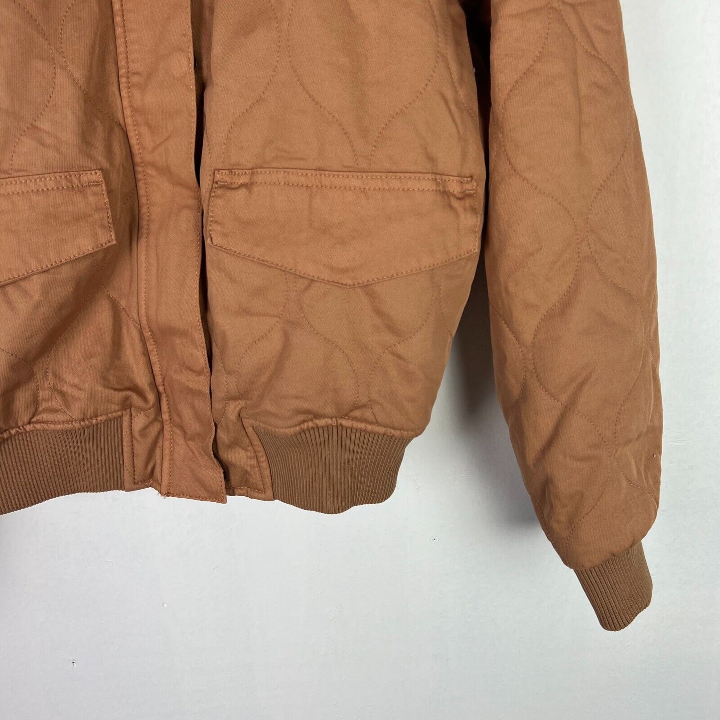 Universal Thread Quilted Utility Jacket Tan