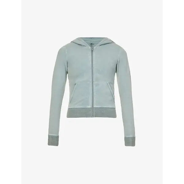 SKIMS Blue Chalk Outdoor Basics Zipped Hoodie