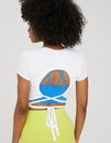 OFFLINE BY AERIE THUMBS UP TIE BACK T-SHIRT