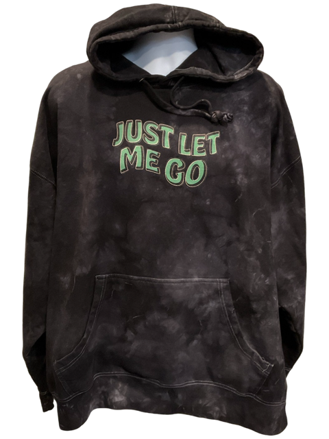 A.L.F Just Let Me Go Marbled Hoodie