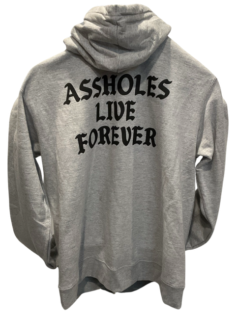 A.L.F. Basic Hoodie Gray with Black Logo