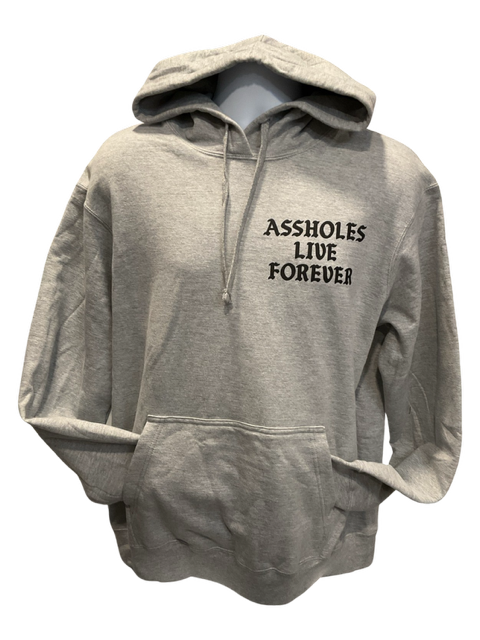 A.L.F. Basic Hoodie Gray with Black Logo