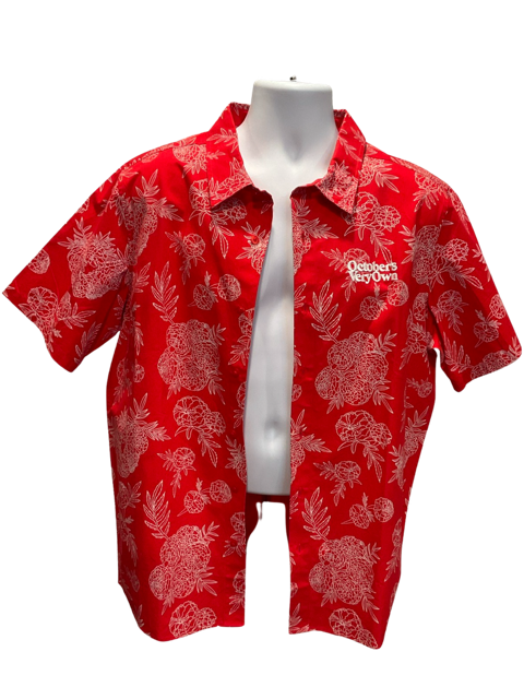 OVO-Hawaiian Short Sleeve Button Down Shirt