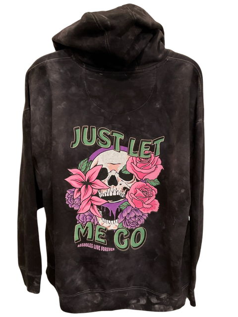A.L.F Just Let Me Go Marbled Hoodie