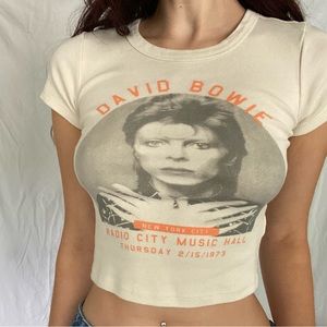 American Eagle Band Tee/ David Bowie