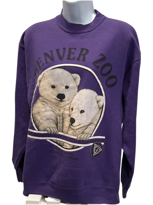 Vintage Denver Zoo Polar Bears