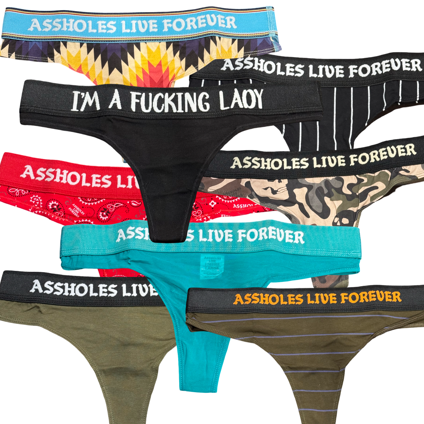 A.L.F. - Cotton Thong (SIZE 2X & 3X)