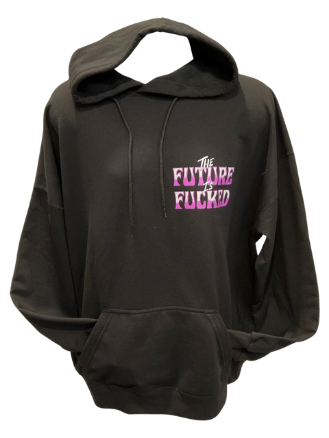 A.L.F. The Future Is Fucked Black Hoodie