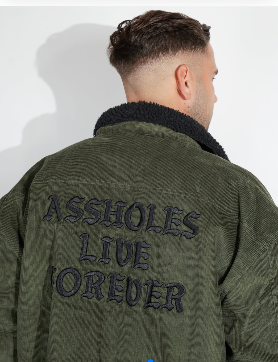 A.L.F. Green Corduroy Coat