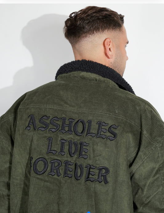 A.L.F. Green Corduroy Coat