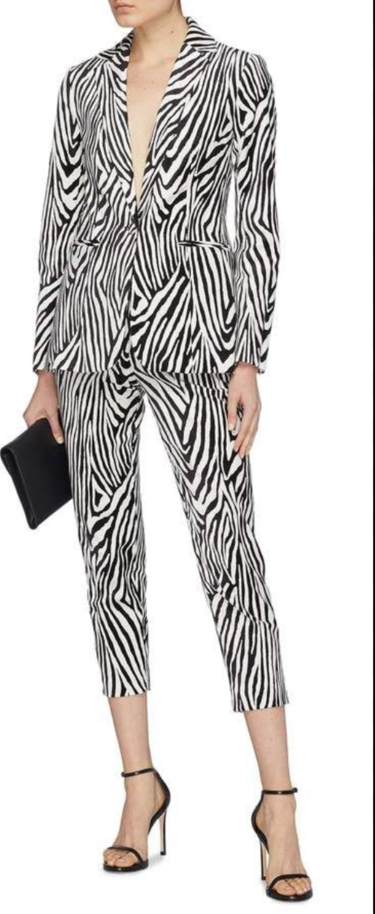 Frame Zebra Pants