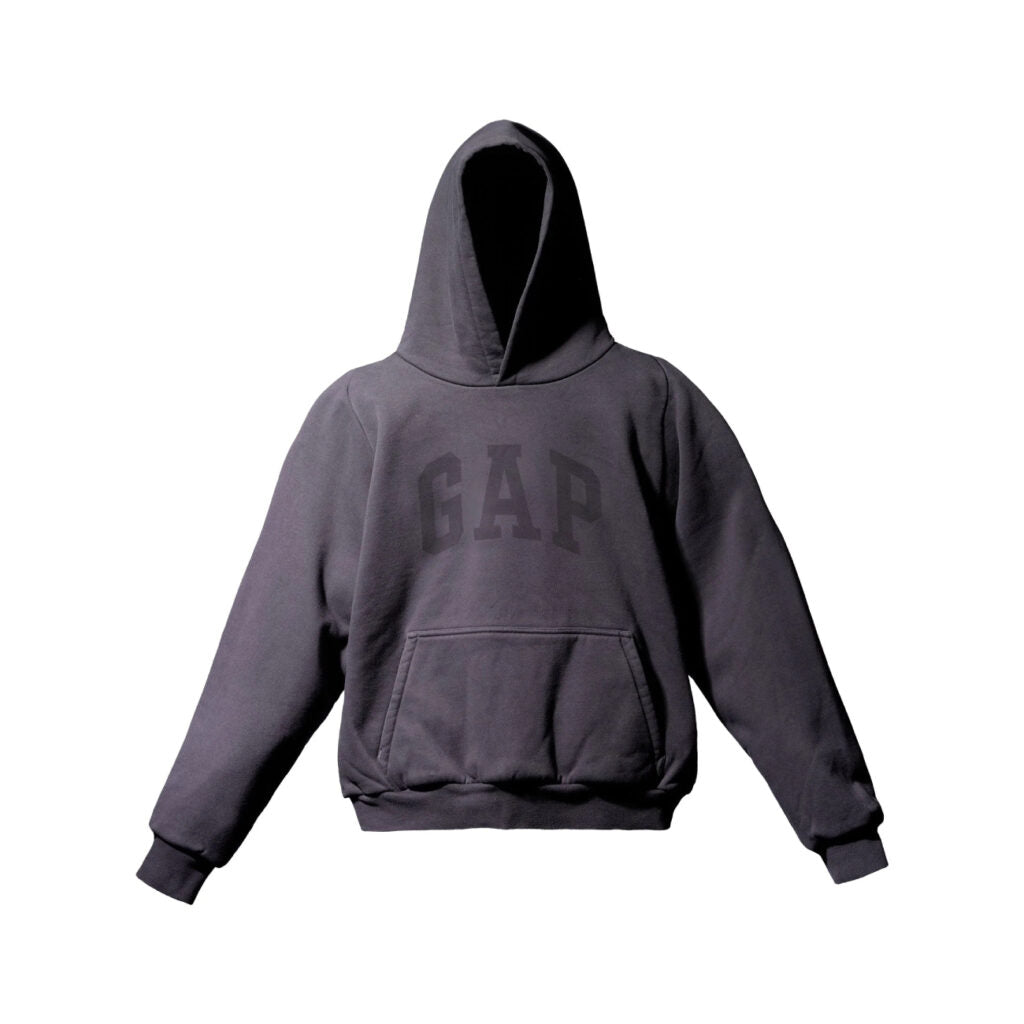 Gap Yeezy Engineered by Balenciaga Dove Shrunken Hoodie 'Black