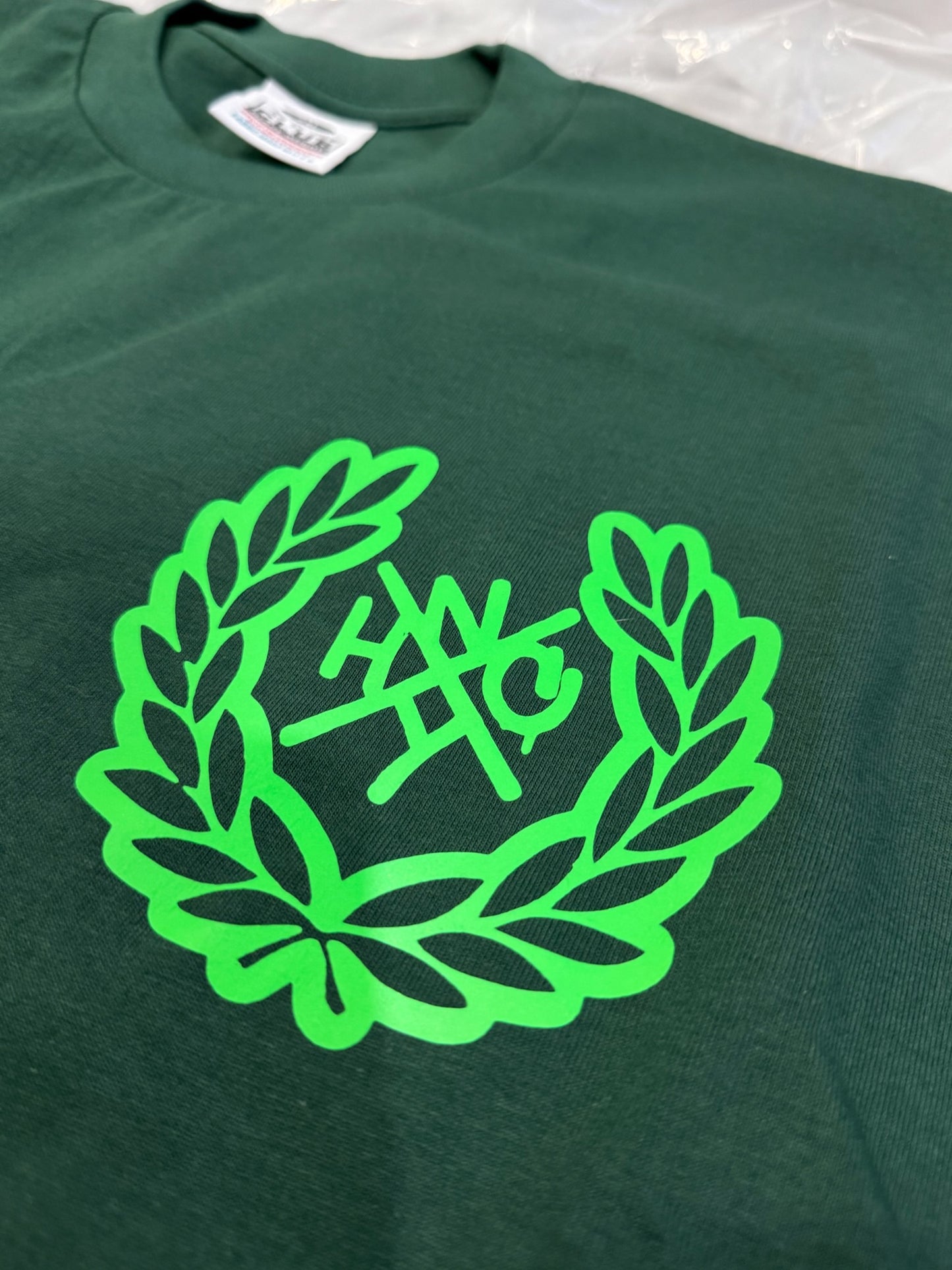 NYHC x ProClub - Hunter Green Long Sleeve Shirts - 2XL