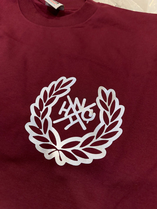 NYHC x ProClub - Burgundy Short Sleeve Tees - XL Tall