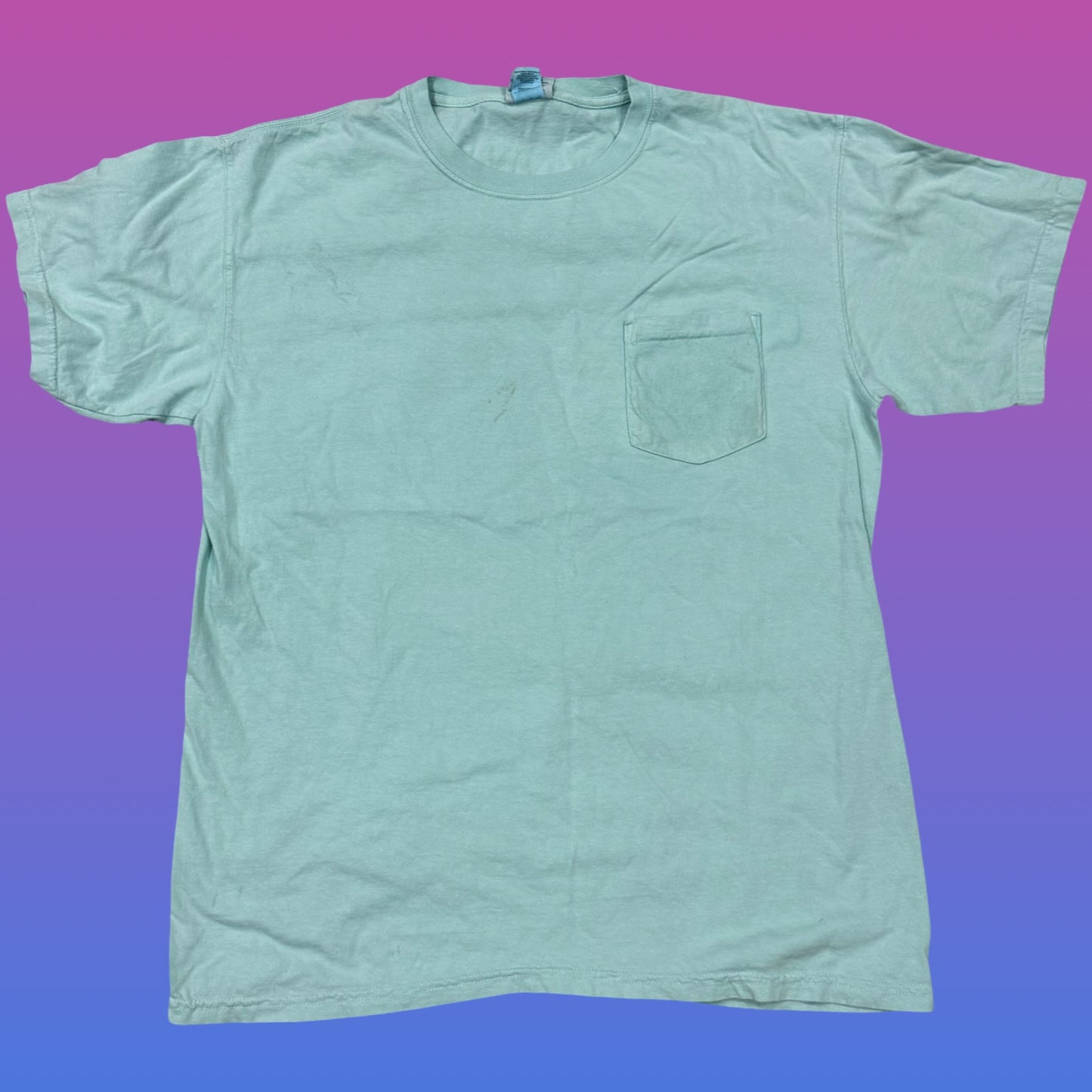 NYHC - Miami Vice Pocket Tee - Comfort Colors - Large