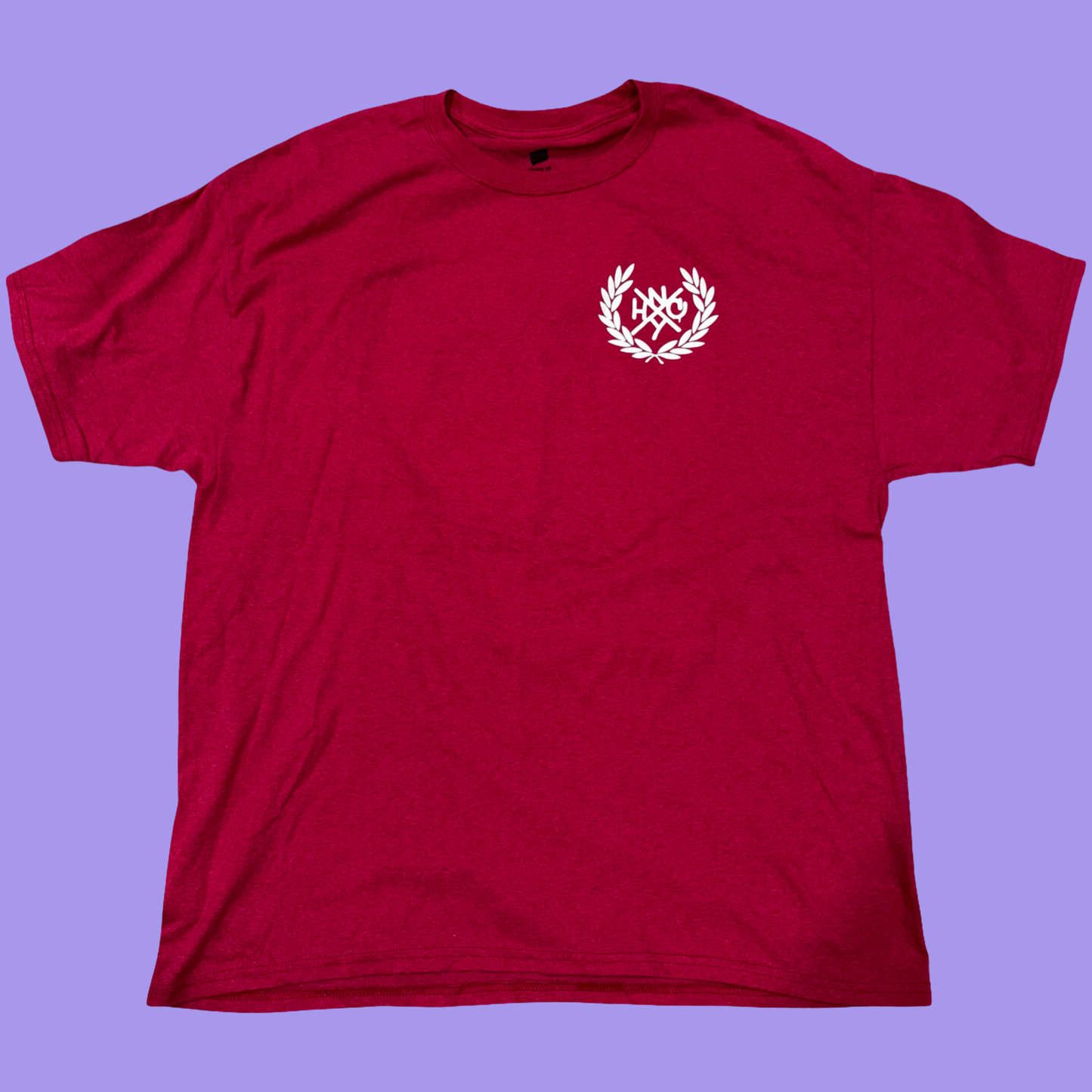 NYHC x RIP - Heathered Red Crewneck Tee