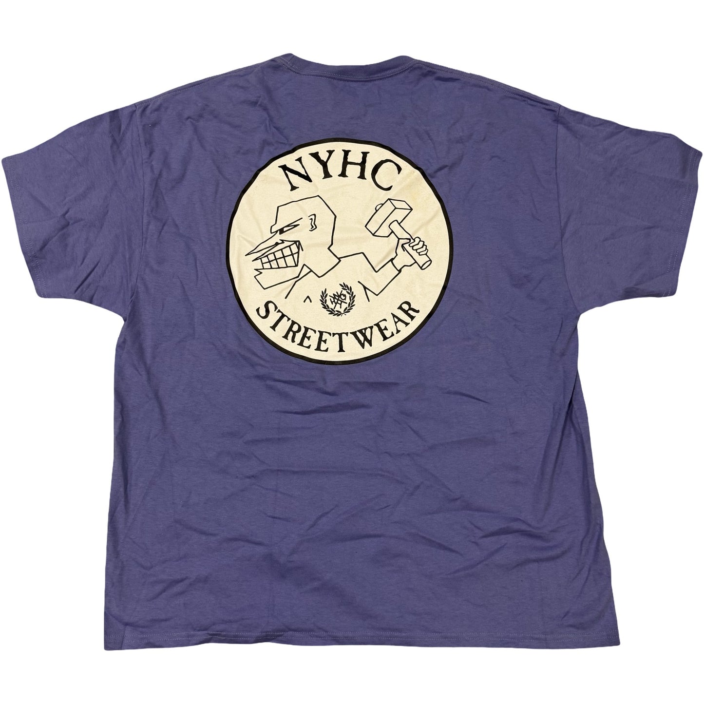 NYHC x RIP - Periwinkle Crewneck Tee - XL