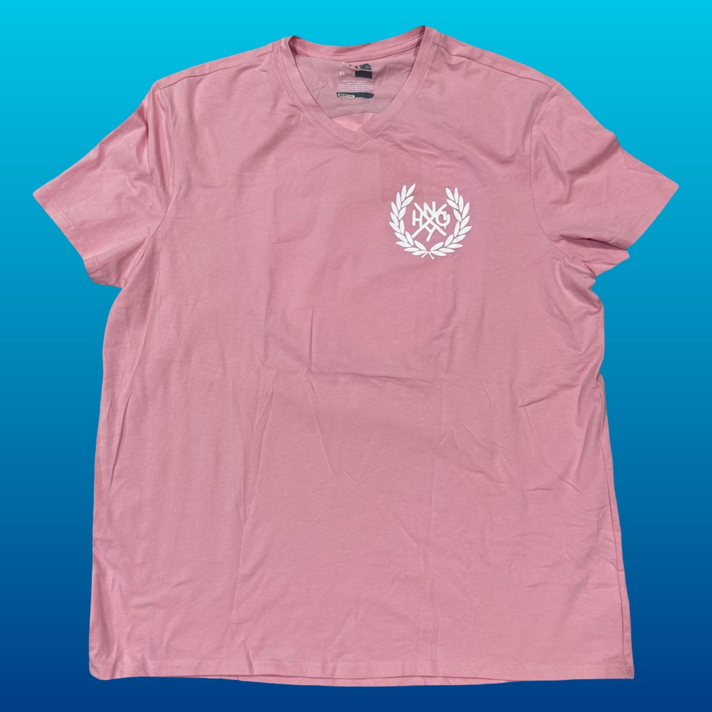 NYHC x RIP - Pink V-neck Tee - XL
