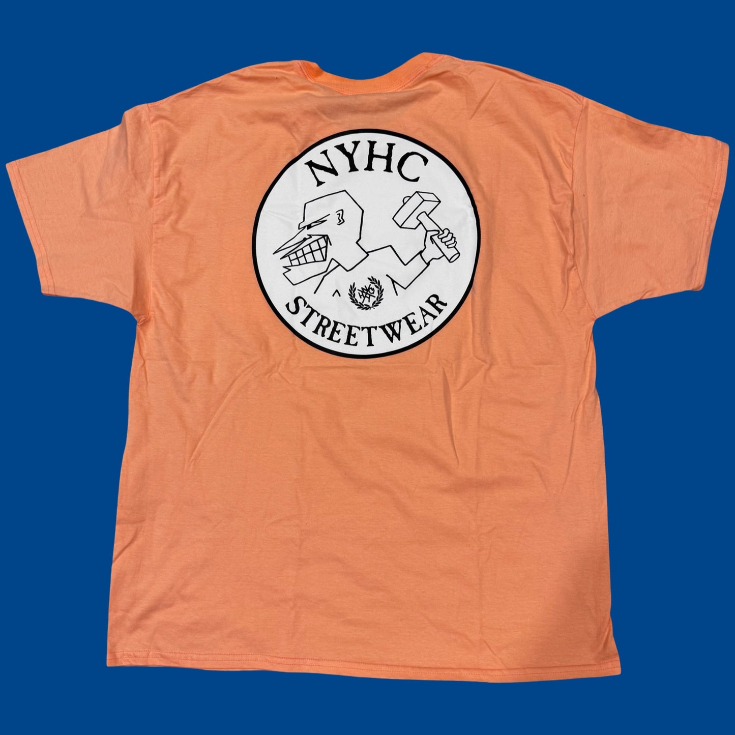 NYHC x RIP - Peach Pocket Tee - XL