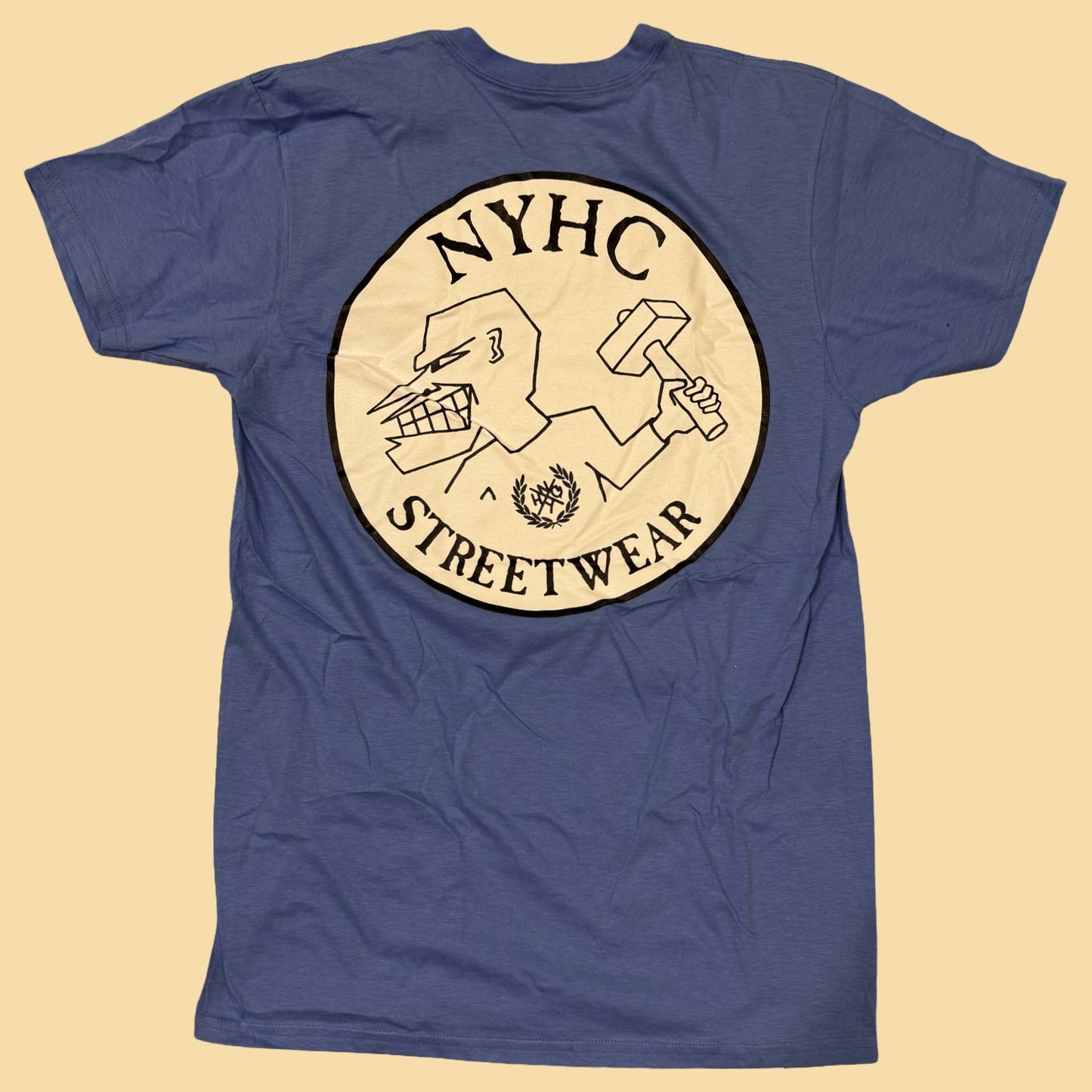 NYHC x RIP - Blue V-neck Tee
