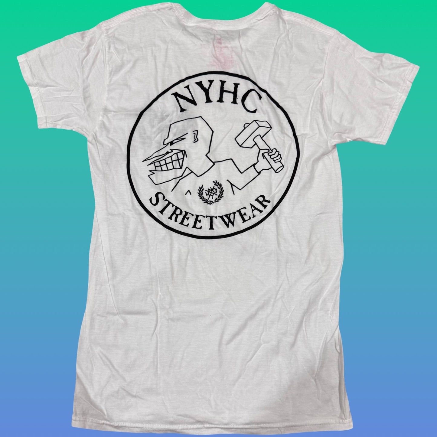 NYHC x RIP - White Crewneck Tee