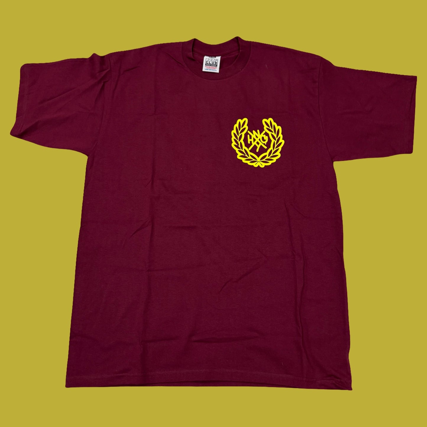 NYHC x ProClub - Burgundy Short Sleeve Tees - XL Tall