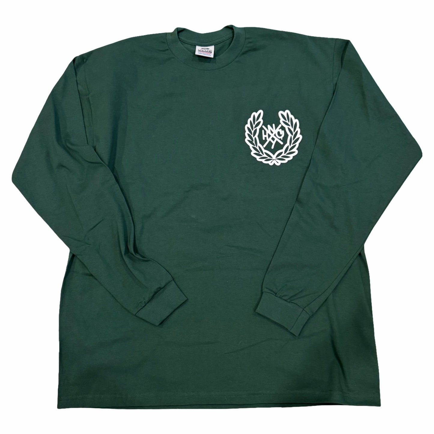 NYHC x ProClub - Hunter Green Long Sleeve Shirts - 2XL