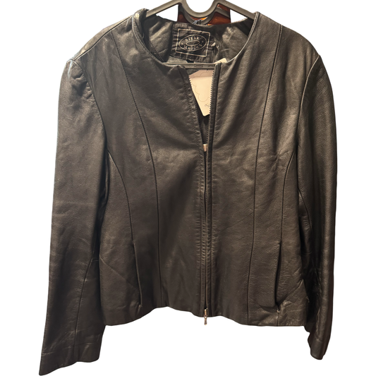 Steve Madden - Vintage Leather Motorcycle Jacket