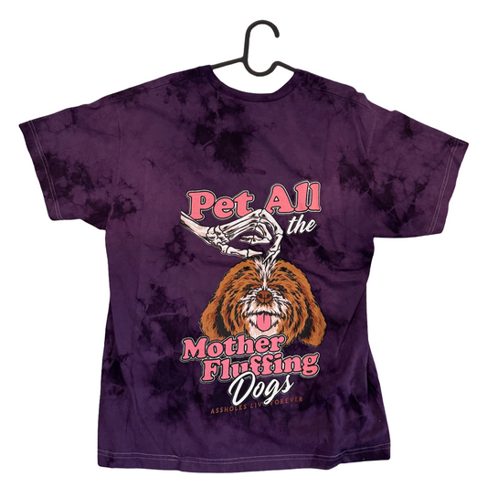 A.L.F - Pet all the mother fluffing dogs tee - Large