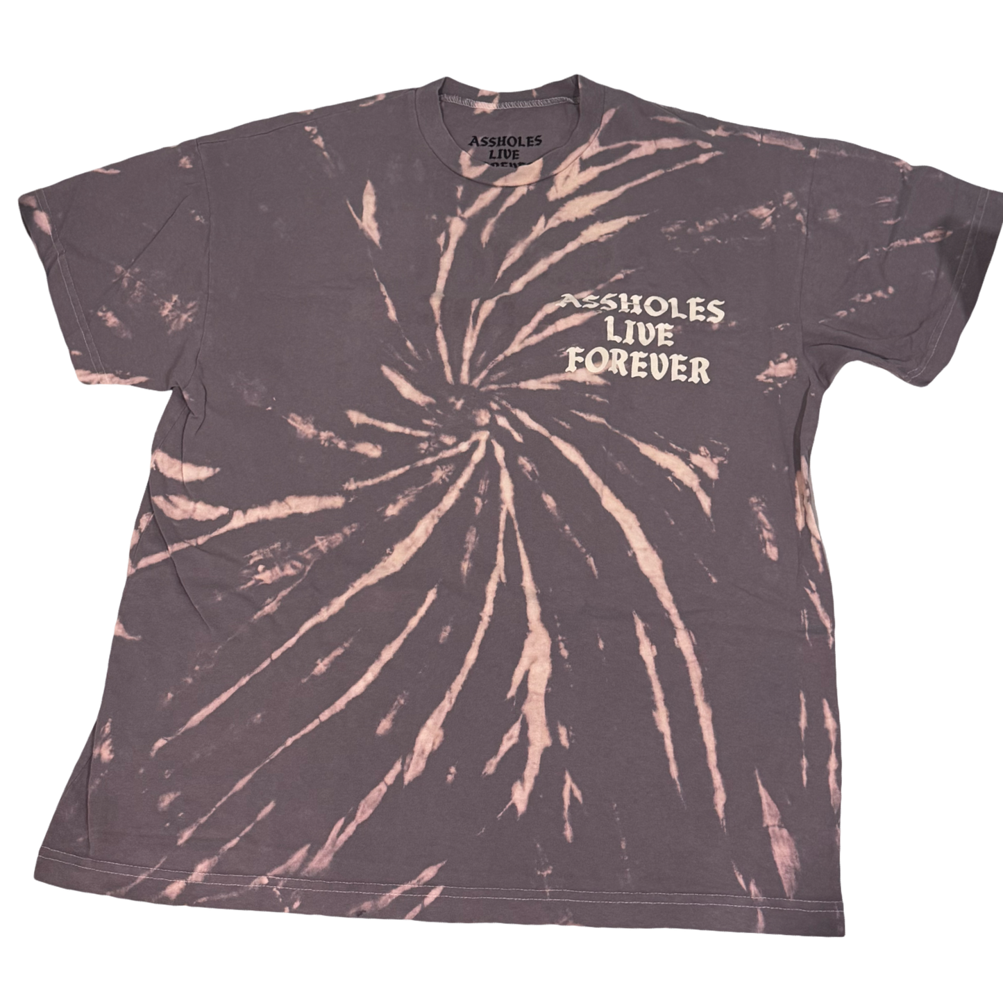Assholes Live Forever - Purple Tie Dye Tee