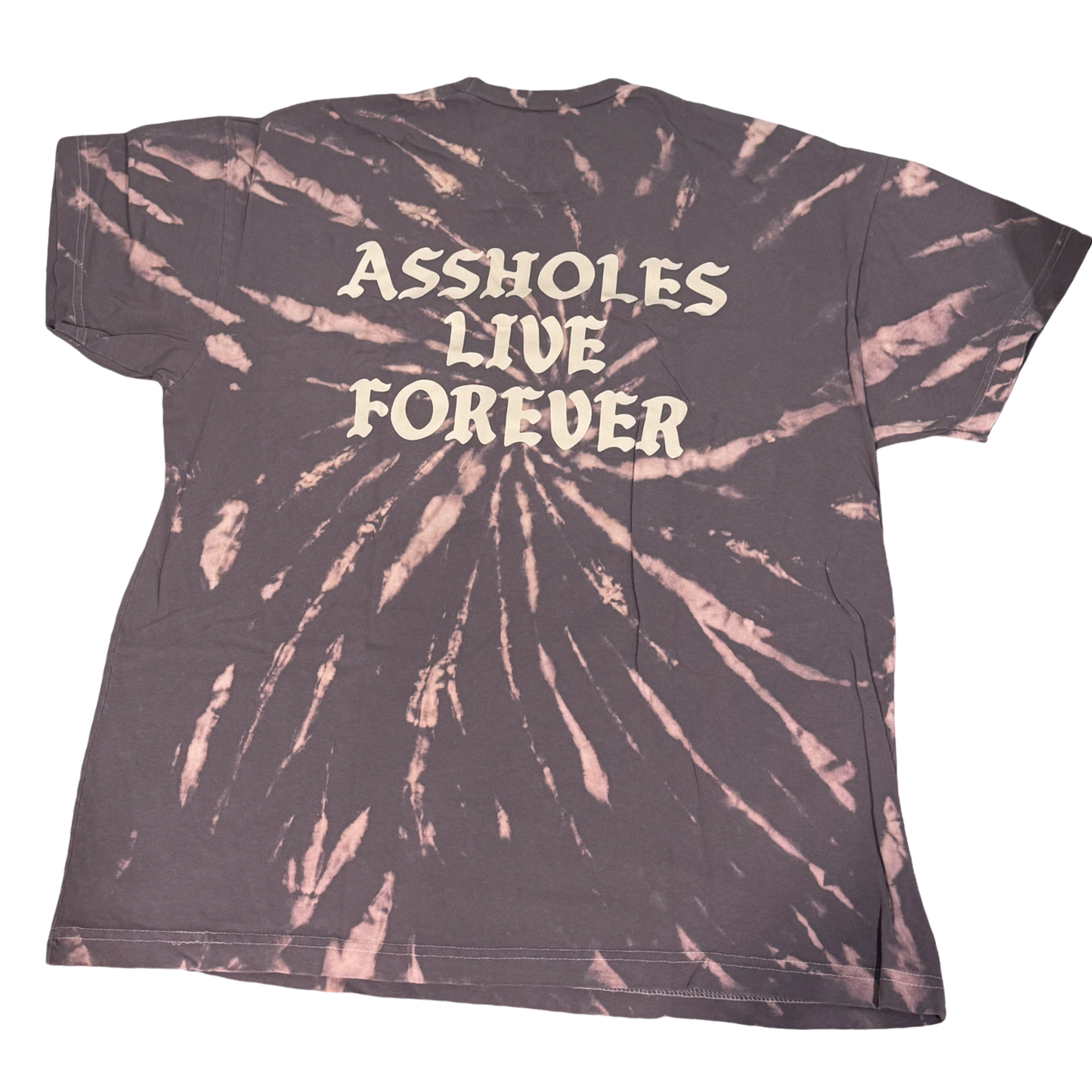 Assholes Live Forever - Purple Tie Dye Tee