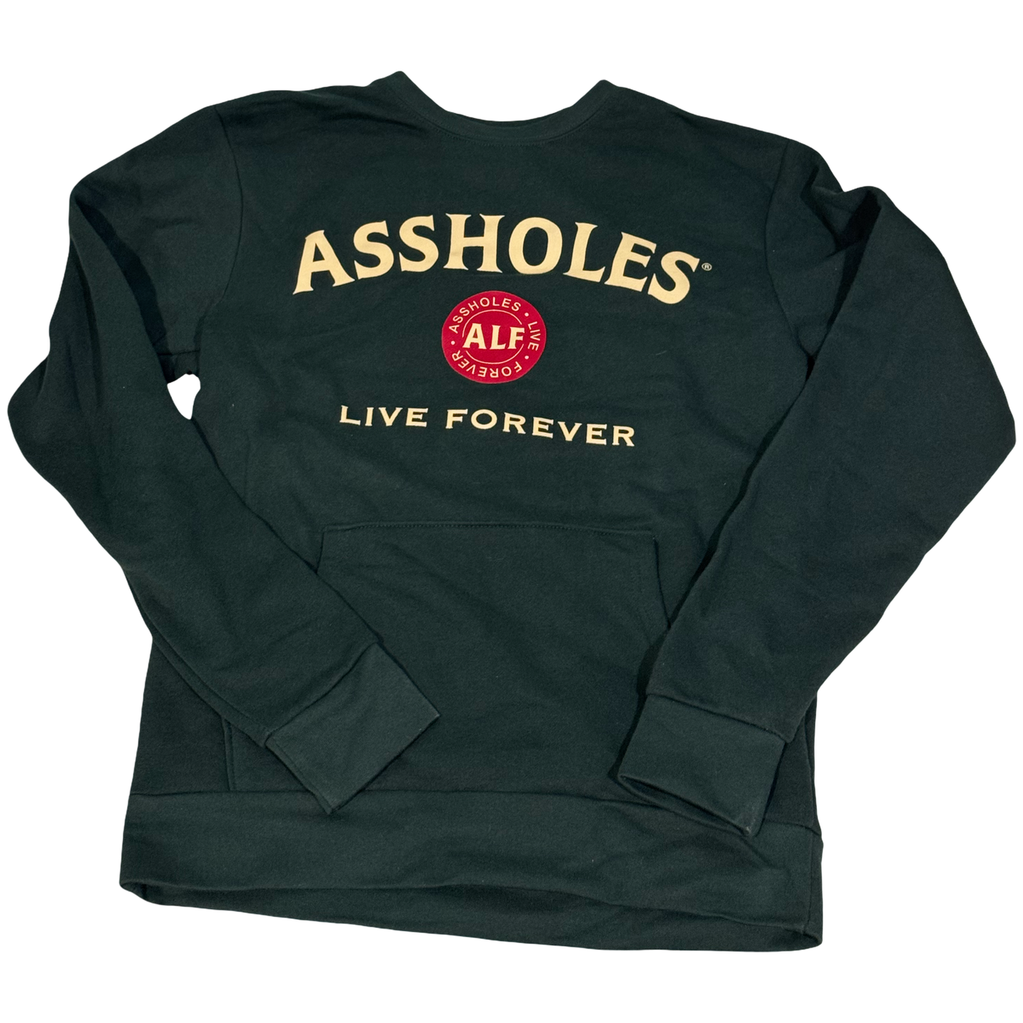 Assholes Live Forever - Irish Crew Neck Sweater