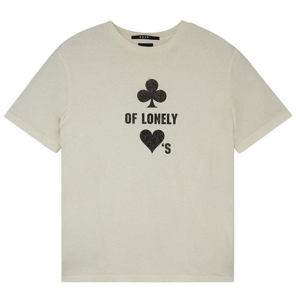 Ksubi Klub of Hearts Kash SS Tee/ White