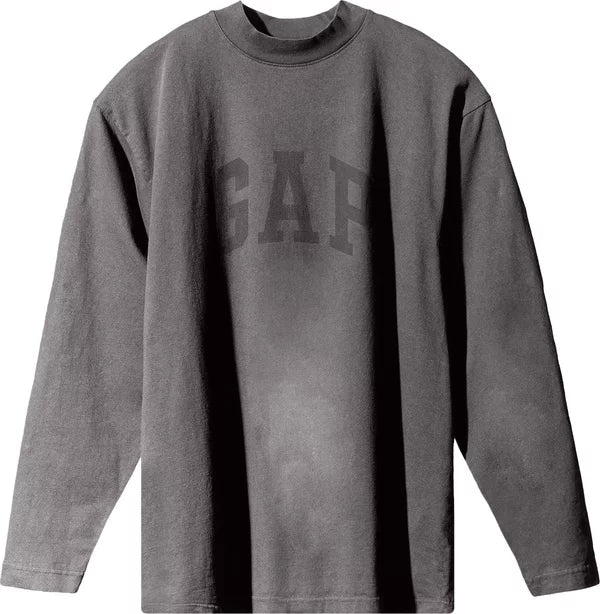 Yeezy Gap Engineered by Balenciaga Dove Long-Sleeve Tee 'Dark Grey