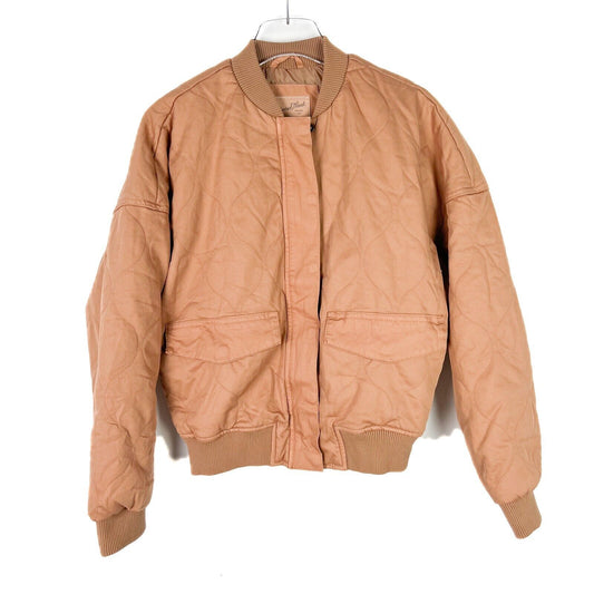 Universal Thread Quilted Utility Jacket Tan