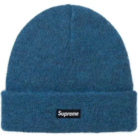 Supreme Mohair Beanie Blue Aqua